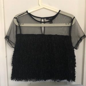 Forever 21 Special Edition Contemporary Fringe Top